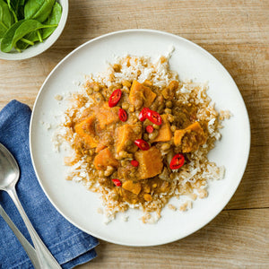 Sweet Potato and Lentil Curry